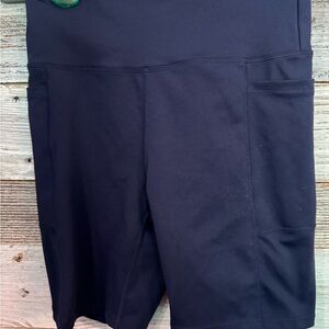 Bally Women's Dark Blue Bike Shorts